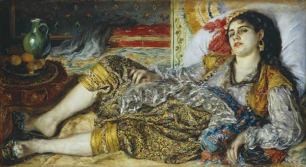 Pierre Auguste Renoir Odalisque Spain oil painting art